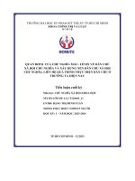 quan điểm của chủ nghĩa mác lênin về dân chủ xã hội chủ nghĩa và xây dựng nền dân chủ xã hội chủ nghĩa liên hệ quá trình thực hiện dân chủ ở trường ta hiện nay