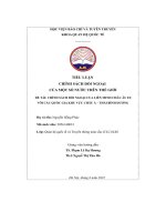 tiểu luận chính sách đối ngoại của một số nước trên thế giới đề tài chính sách đối ngoại của liên minh châu âu eu với các quốc gia khu vực châu á thái bình dương