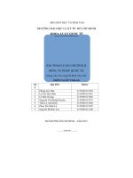 xung đột pháp luật và áp dụng pháp luật nước ngoài