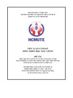 tiểu luận triết học triết học mác lênin về vấn đề cách mạng xã hội trách nhiệm của sinh viên trong việc thực hiện tiến bộ công bằng xã hội ở nước ta hiện nay