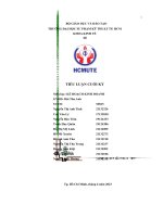 tiểu luận cuối kỳ kế hoạch kinh doanh chính sách chăm sóc khách hàng của has honey