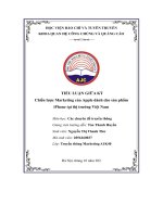 tiểu luận giữa kỳ xây dựng thuoưng hiệu cá nhân trên mạng xã hội tiktok