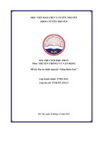 đề tài dự án thiện nguyện nâng bước em