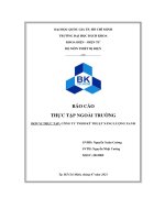 báo cáo thực tập tại công ty tnhh kỹ thuật năng lượng xanh