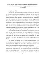 Khoá luận phát huy vai trò của giai cấp công nhân Ở huyện quảng xương – tỉnh thanh hoá trong thời kỳ công nghiệp hoá, hiện Đại hoá