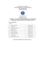 tiểu luận nghiên cứu thuộc tính đặc điểm của tình hìnhtội phạm thay đổi theo tiến trình lịch sử