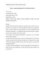 Brown v. Board of Education of Topeka