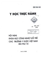 Nghiên cứu hiệu quả điều trị của ADEFOVIR DIPIVOXIL trên các bệnh nhân xơ gan do virus viêm gan B