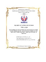 quan điểm của hồ chí minh về con người và chiến lược trồng người vận dụng quan điểm ấy vào việc phát triển giáo dục đào tạo ở nước ta hiện nay