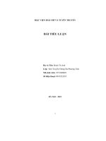 bài tiểu luậnb bài thu hoạch tuần sinh hoạt công dân hssv năm học 2022 2023 dành cho sinh viên k42