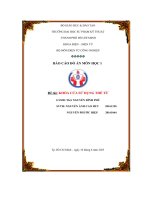 báo cáo đồ án môn học 1 đề tài khóa cửa sử dụng thẻ từ