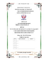 đề tài tư tưởng hồ chí minh về vai trò của đạo đức và sự vận dụng trong việc xây dựng đạo đức cho thế hệ trẻ giai đoạn hiện nay