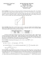 de thi chon hoc sinh gioi toan 11 nam 2023 2024 so gddt nam dinh