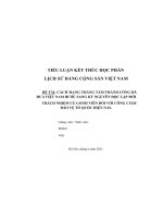 cách mạng tháng tám thành công đã đưa việt nam bước sang kỷ nguyên độc lập mới trách nhiệm của sinh viên đối với công cuộc bảo vệ tổ quốc hiện nay