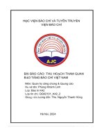 Bài Báo Cáo Thu Hoạch Tham Quan Bảo Tàng Báo Chí Việt Nam.pdf