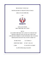 đề tài quan điểm triết học mác lenin về vấn đề dân tộc mối quan hệ giữa giai cấp dân tộc nhân loại liên hệ trách nhiệm của sinh viêntrong việc xây dựng khối đại đoàn kết dân tộc ở nước ta hiện nay