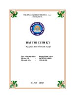 trình bày nhận thức của anh chị sau khi học xong học phần kinh tế doanh nghiệp 3 0 điểm