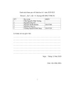 tiểu luận triết học đề tài lý luận về nguyên nhân kết quả của phép biện chứng duy vật liên hệ thực tiễn