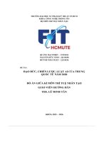 đề tài đạo đức chiến lược luật ai của trung quốc từ năm 2020