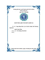 vấn đề 1 thực hiện công việc không có ủy quyền