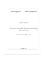 đảng cộng sản việt nam ra đời và cương lĩnh chính trị đầu tiên của đảng