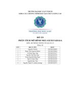 đồ án phân tích mô hình nhà sách fahasa môn hệ thống thông tin quản lý