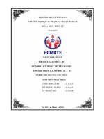 báo cáo cuối kỳ tìm hiểu giao thức i2c