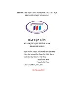 Bài Tập Lớn Xây Dựng Quy Trình May Áo Sơ Mi Mã 03.Pdf