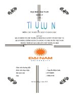 quan điểm về chủ nghĩa xã hội mac lenin về dân tộc và quan điểm chính sách của đảng và nhà nước việt nam trong thời kỳ quá độ lên chủ nghĩa xã hội