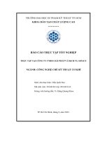 báo cáo thực tập tốt nghiệp thực tập tại công ty tnhh giải pháp và dịch vụ sspace