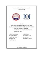 nhóm 2 bài tập 2 bài tập giữa kì