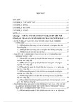 luận án tiến sĩ kinh tế quản lý chi phí đào tạo của các cơ sở giáo dục đại học công lập ở việt nam