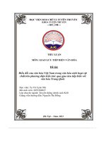 biến đổi của văn hóa việt nam trong văn hóa sinh hoạt vật chất trên phương diện kiến trúc qua giao lưu tiếp biến với văn hóa trung quốc