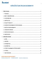 HƯỚNG DẪN SỬ DỤNG ỨNG DỤNG SACOMBANK PAY