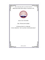 kế hoạch pr của tpbankcùng tpbank vực lại màu xanh sinh thái