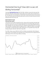 HORIZONTAL LINE LÀ GÌ? GIAO DỊCH RA SAO VỚI ĐƯỜNG HORIZONTAL?
