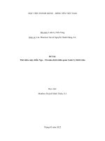 THỬ NHÌN CUỘC CHIẾN NGA – UKRAINA DƯỚI NHÃN QUAN LUÂN LÝ KITÔ GIÁO ĐIỂM CAO
