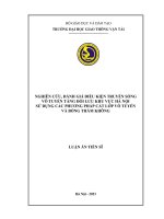 luận án tiến sĩ nghiên cứu đánh giá điều kiện truyền sóng vô tuyến tầng đối lưu khu vực hà nội sử dụng các phương pháp cắt lớp vô tuyến và bóng thám không