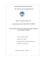 Chuyên đề thực tập: Hoàn thiện công tác quản trị marketing trong lĩnh vực bán lẻ của Công ty TNHH VNA SPORTS