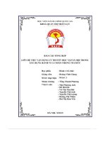 liên hệ việc vận dụng lý thuyết học tập xã hội trong xây dựng hành vi cá nhân trong tổ chức