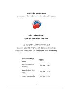 tiểu luận giữa kì lịch sử văn minh thế giới ảnh hưởng của văn minh công nghiệp tới đời sống xã hội nhân loại