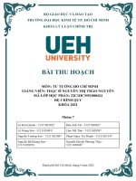 cuộc đời và sự nghiệp cách mạng vẻ vang của chủ tịch