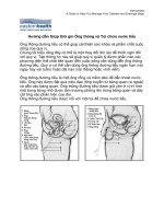 VIETNAMESE A GUIDE TO HELP YOU MANAGE YOUR CATHETER AND DRAINAGE BAGS