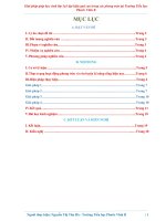 Giải pháp giúp học sinh lớp 3a3 đạt hiệu quả cao trong các phong trào tại Trường Tiểu học