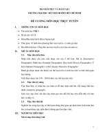 GIÁO TRÌNH VIẾT ĐOẠN VĂN TIẾNG ANH