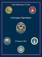 CYBERSPACE OPERATIONS
