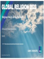 GLOBAL RELIGION 2023