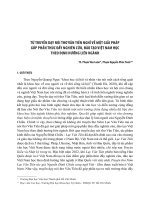 TỪ TRUYỀN DẠY NÓI THƠ VÂN TIÊN NGHĨ VỀ MỘT GIẢI PHÁP GÓP PHẦN THÚC ĐẨY NGHIÊN CỨU, ĐÀO TẠO VIỆT NAM HỌC THEO ĐỊNH HƯỚNG LIÊN NGÀNH