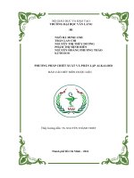 phương pháp chiết xuất và phân lập alkaloid báo cáo hết môn dược liệu