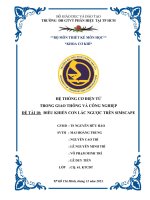 Con lắc ngược trên simscape